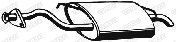 Achterdemper Walker 18120