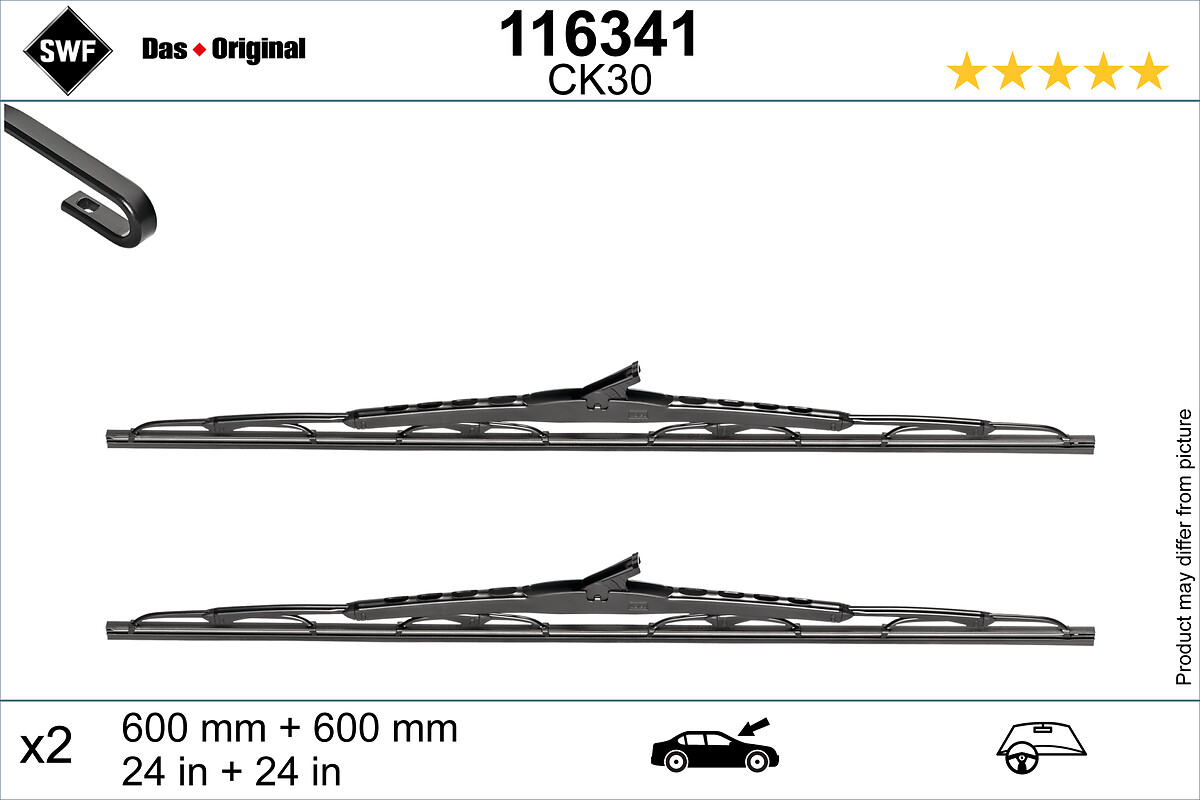 Ruitenwisserblad SWF 116341