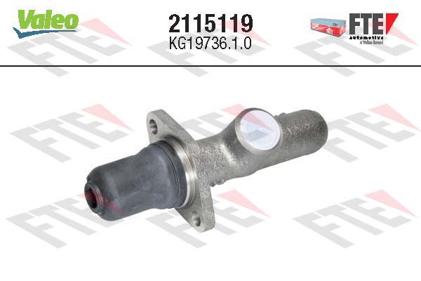 Hoofdkoppelingscilinder Valeo 2115119