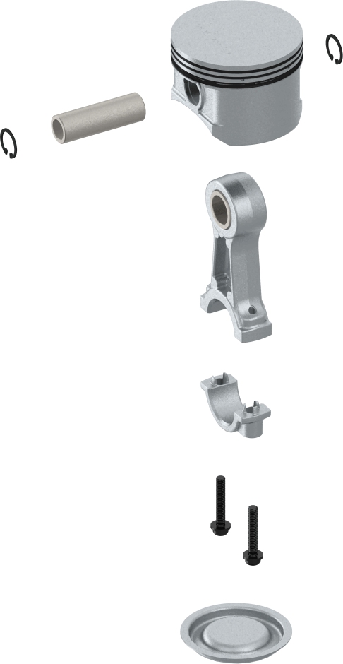 Zuiger, luchtdrukcompressor Wabco 9111539422