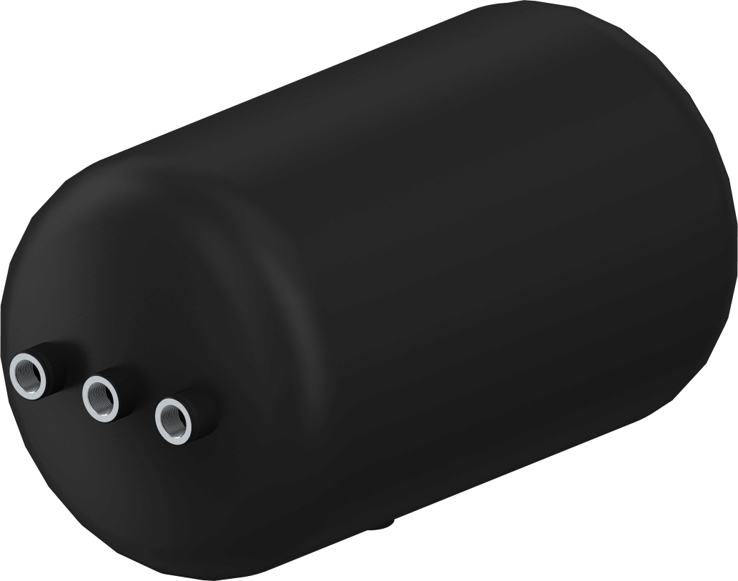 Luchtreservoir, pneumatisch systeem Wabco 9500200040