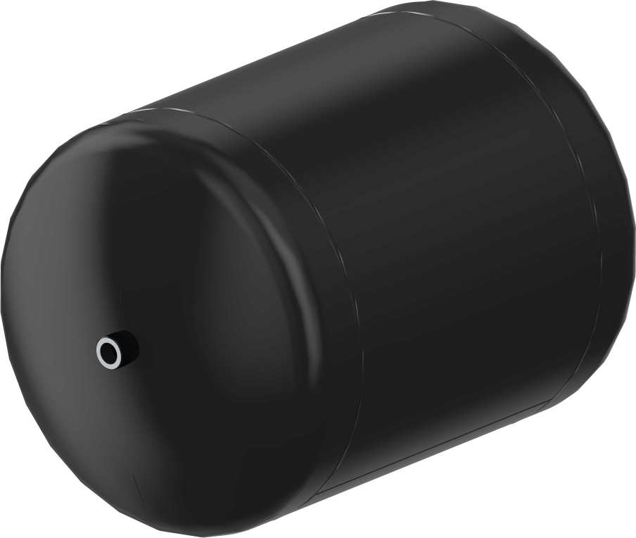 Luchtreservoir, pneumatisch systeem Wabco 9500200140