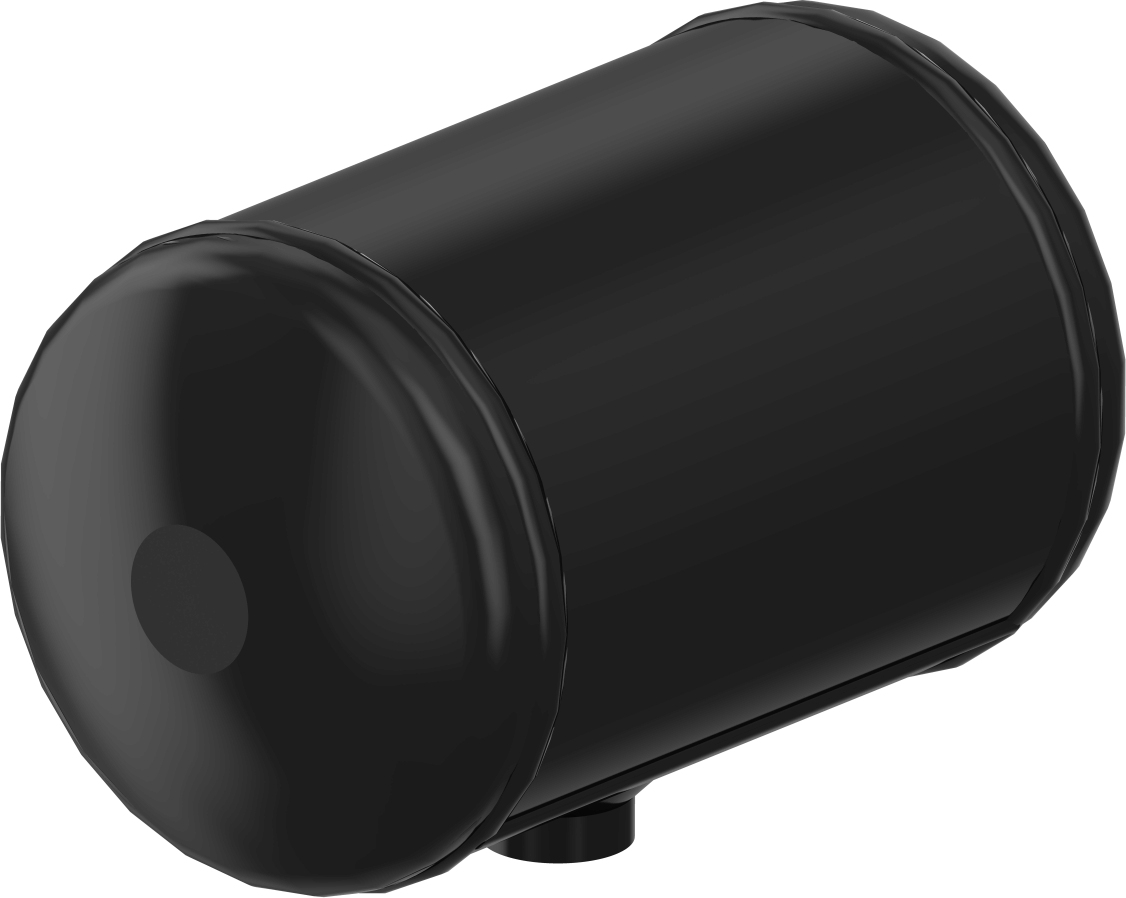 Luchtreservoir, pneumatisch systeem Wabco 9502040050