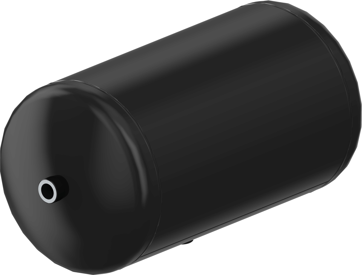 Luchtreservoir, pneumatisch systeem Wabco 9505070010