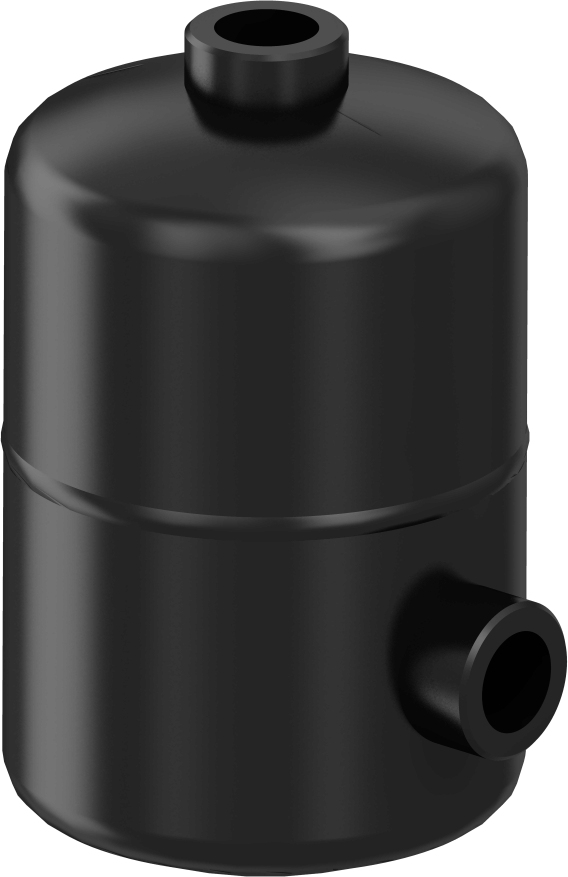 Luchtreservoir, pneumatisch systeem Wabco 9510050100