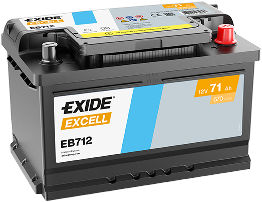 Accu Exide EB712