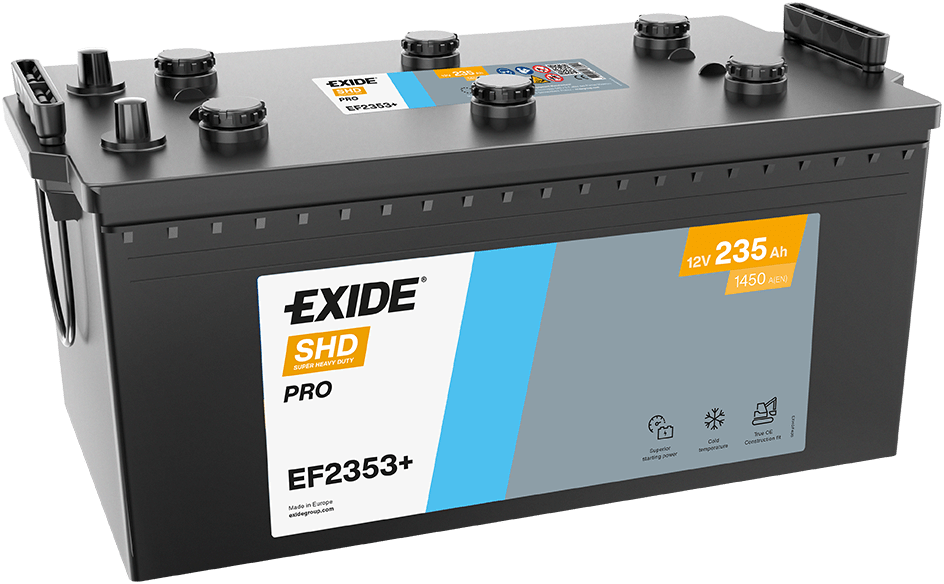Accu Exide EF2353+
