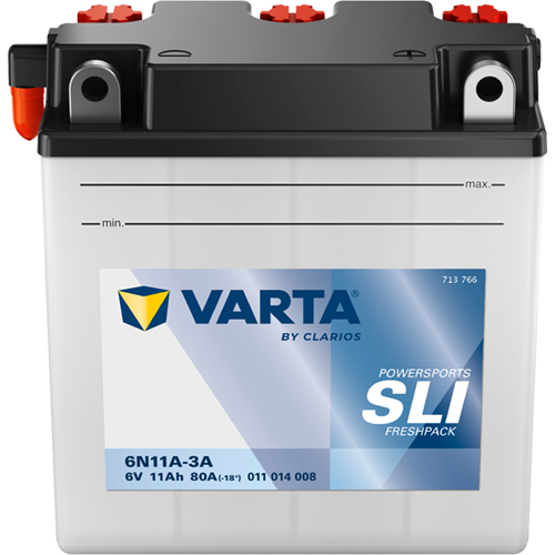 Varta POWERSPORTS SLI FRESHPACK 011014008K544 - 4016987140383 - 4016987168844