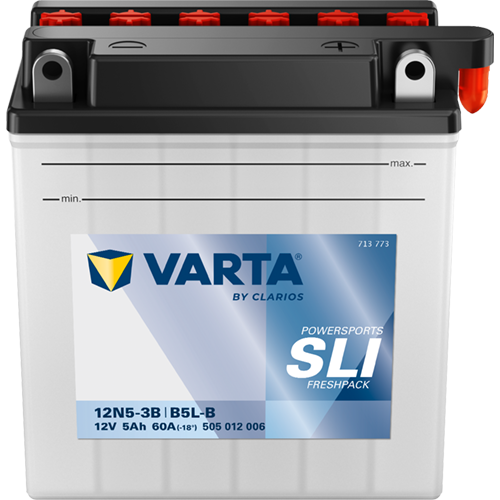 Varta POWERSPORTS SLI FRESHPACK 505012006K544 - 4016987140413 - 4016987168936