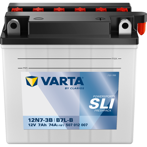 Varta POWERSPORTS SLI FRESHPACK 507012007K544 - 4016987140437 - 4016987169018
