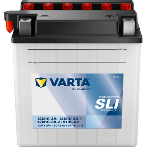 Varta POWERSPORTS SLI FRESHPACK 511012015K544 - 4016987140468 - 4016987169216