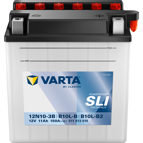 Varta POWERSPORTS SLI FRESHPACK 511013015K544 - 4016987140475 - 4016987169223
