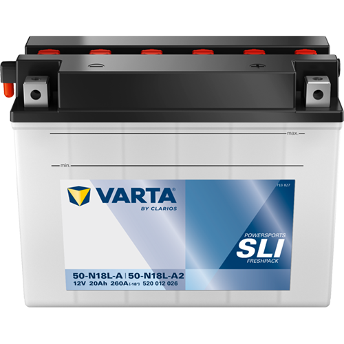 Varta POWERSPORTS SLI FRESHPACK 520012026K544 - 4016987140598 - 4016987169599