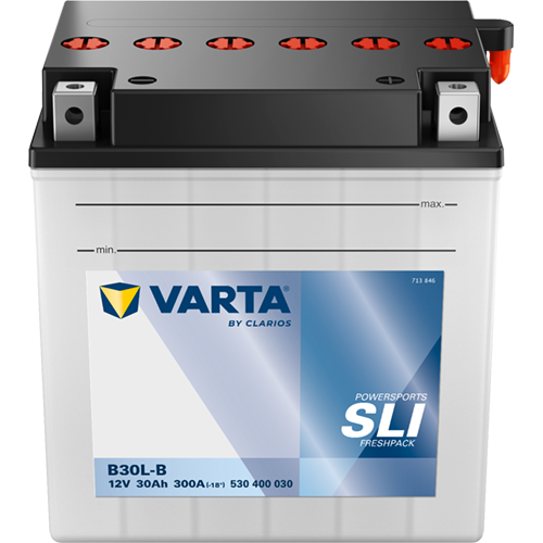 Varta POWERSPORTS SLI FRESHPACK 530400030K544 - 4016987141328 - 4016987169711