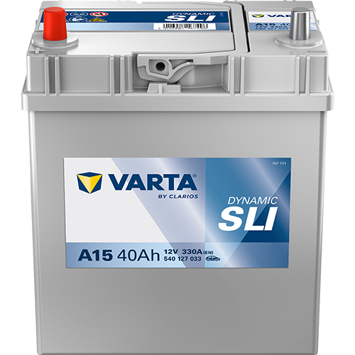 Varta DYNAMIC SLI A15 - 540127033K262 - 4016987119624 - 4016987167496 - 055 - 12V 330A 40Ah - 540127033 - 709186  - Blue Dynamic - 5401270333132 - 533059