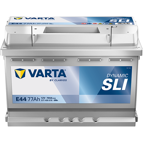 Varta DYNAMIC SLI E44 - 577400078K262 - 4016987119785 - 4016987167427 - 096 - 12V 780A 77Ah - 577400078 - 709251  - Silver Dynamic - 5774000783162 - 533096