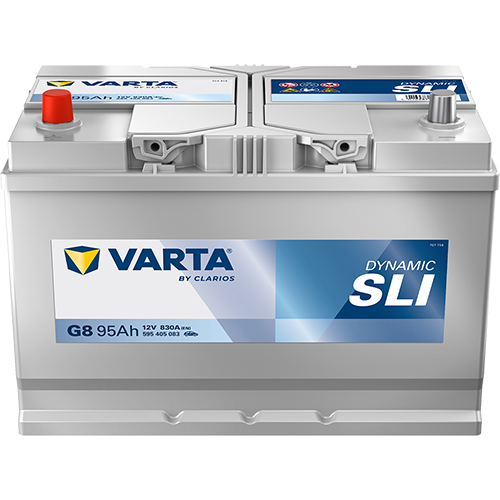 Varta DYNAMIC SLI G8 - 595405083K262 - 4016987119723 - 4016987167717 - 12V 830A 95Ah - 334 - 595405083 - 709239 - Blue Dynamic - 5954050833132 - 533104