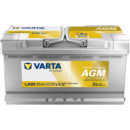 Varta PROFESSIONAL AGM 840095085K312 - 4016987142738 - 4016987167007