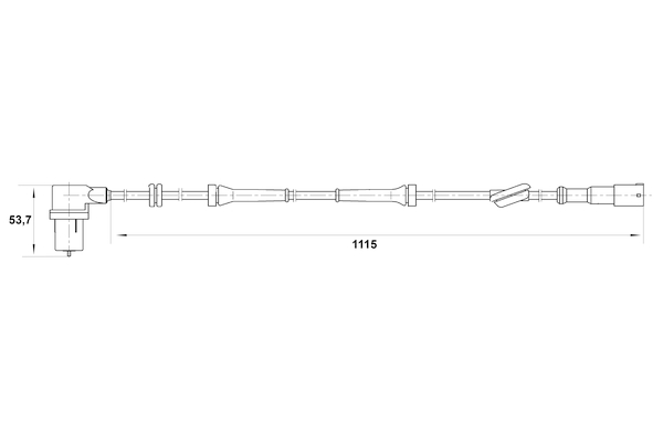 ABS sensor Bosch 0 265 006 163