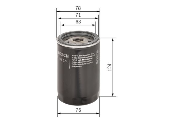 Oliefilter Bosch 0 451 103 074