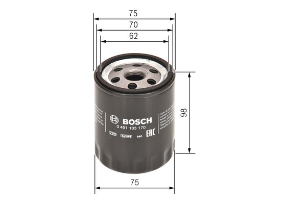 Oliefilter Bosch 0 451 103 170