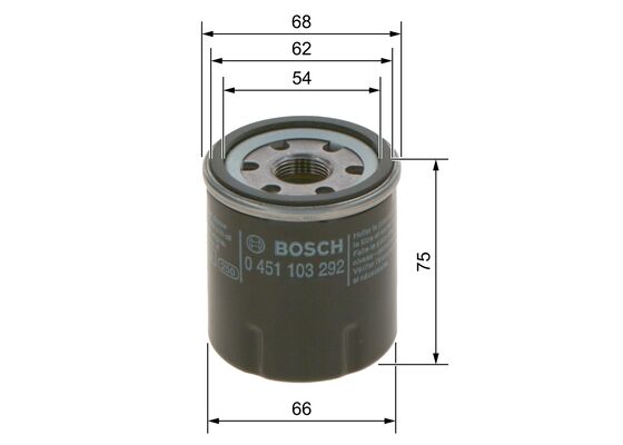 Oliefilter Bosch 0 451 103 292