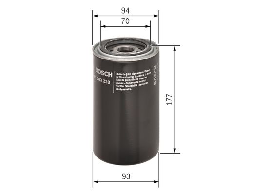 Oliefilter Bosch 0 451 203 228