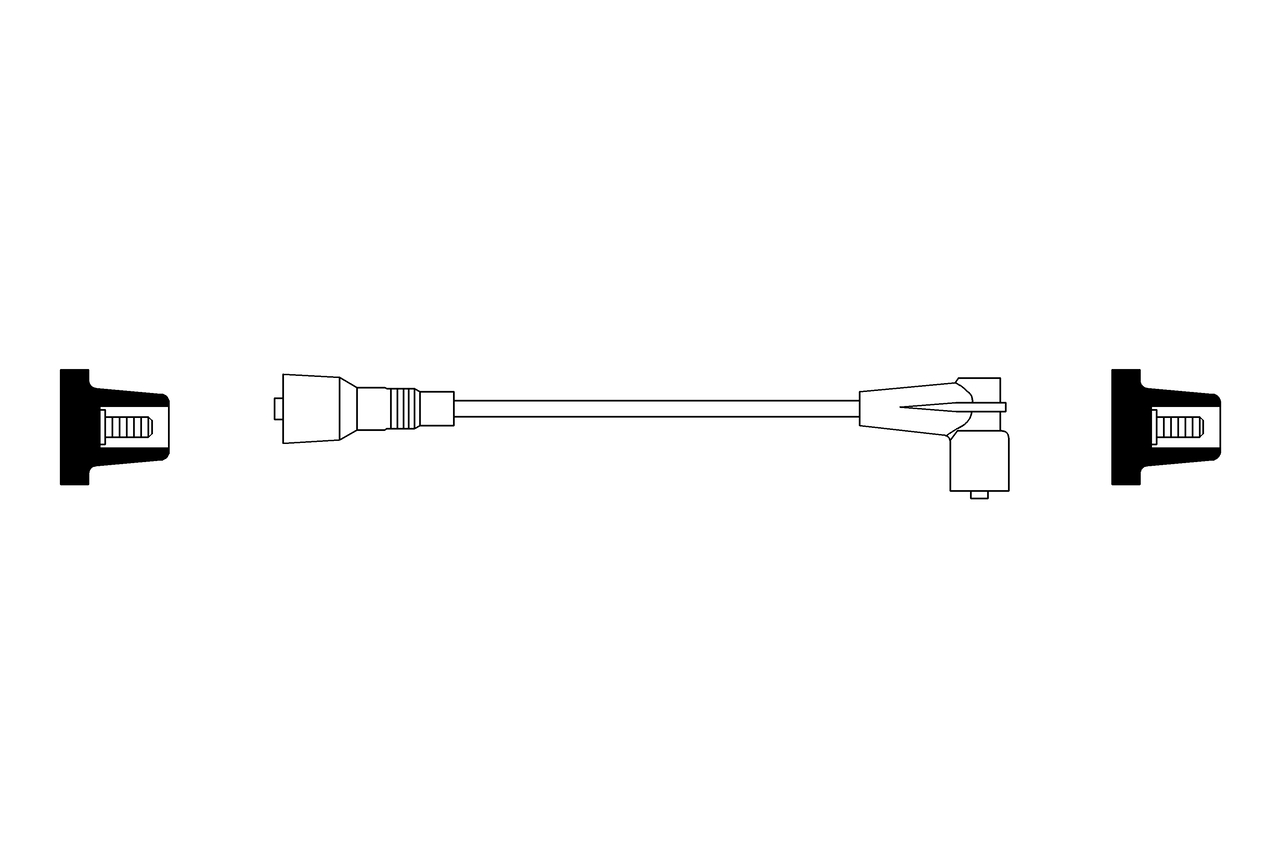 Bougiekabel Bosch 0 986 356 231