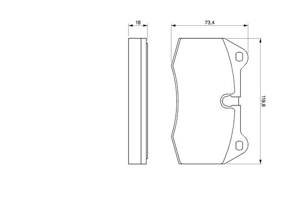 Remblokset Bosch 0 986 424 209