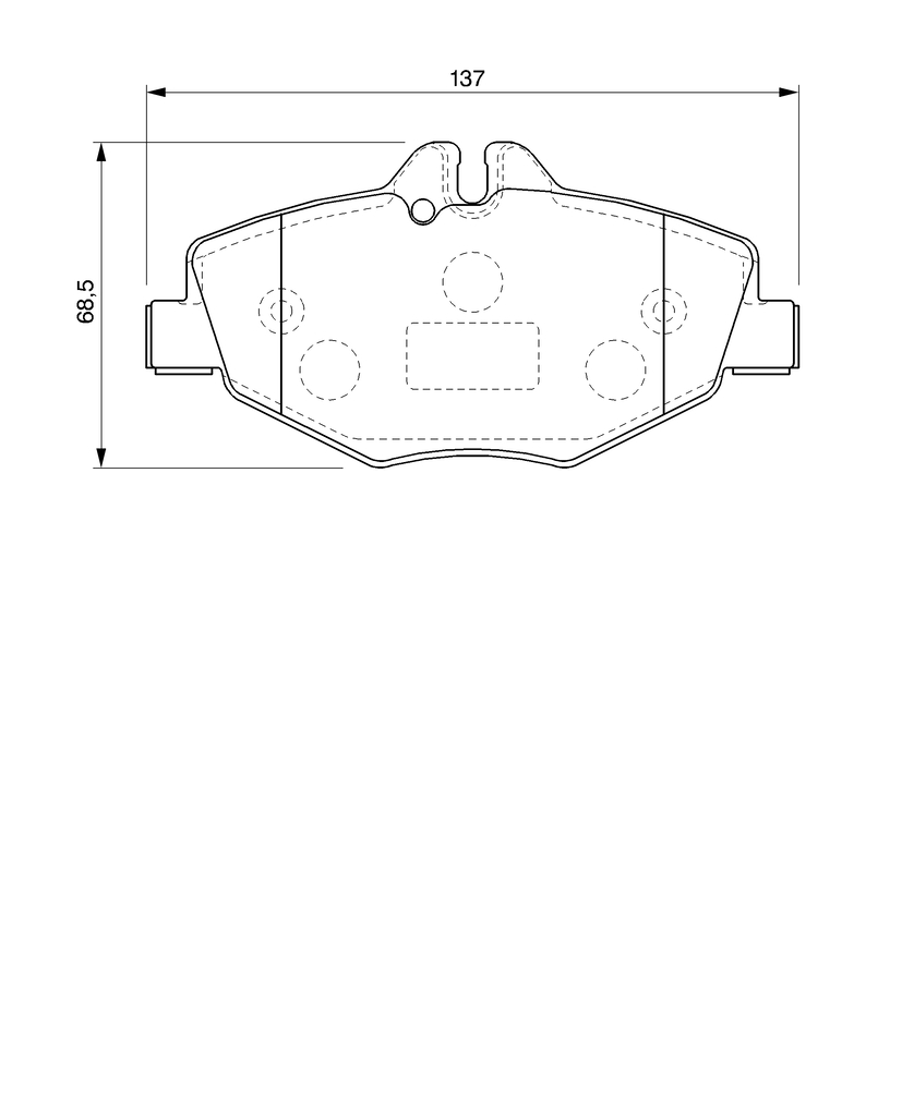Remblokset Bosch 0 986 424 787