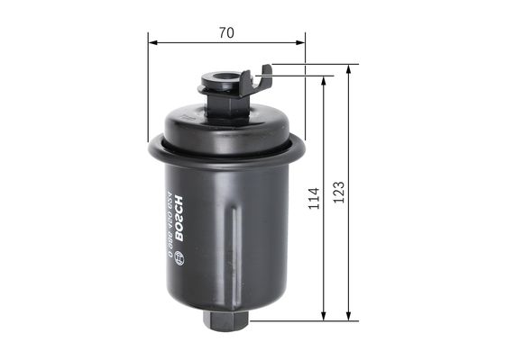 Brandstoffilter Bosch 0 986 450 624