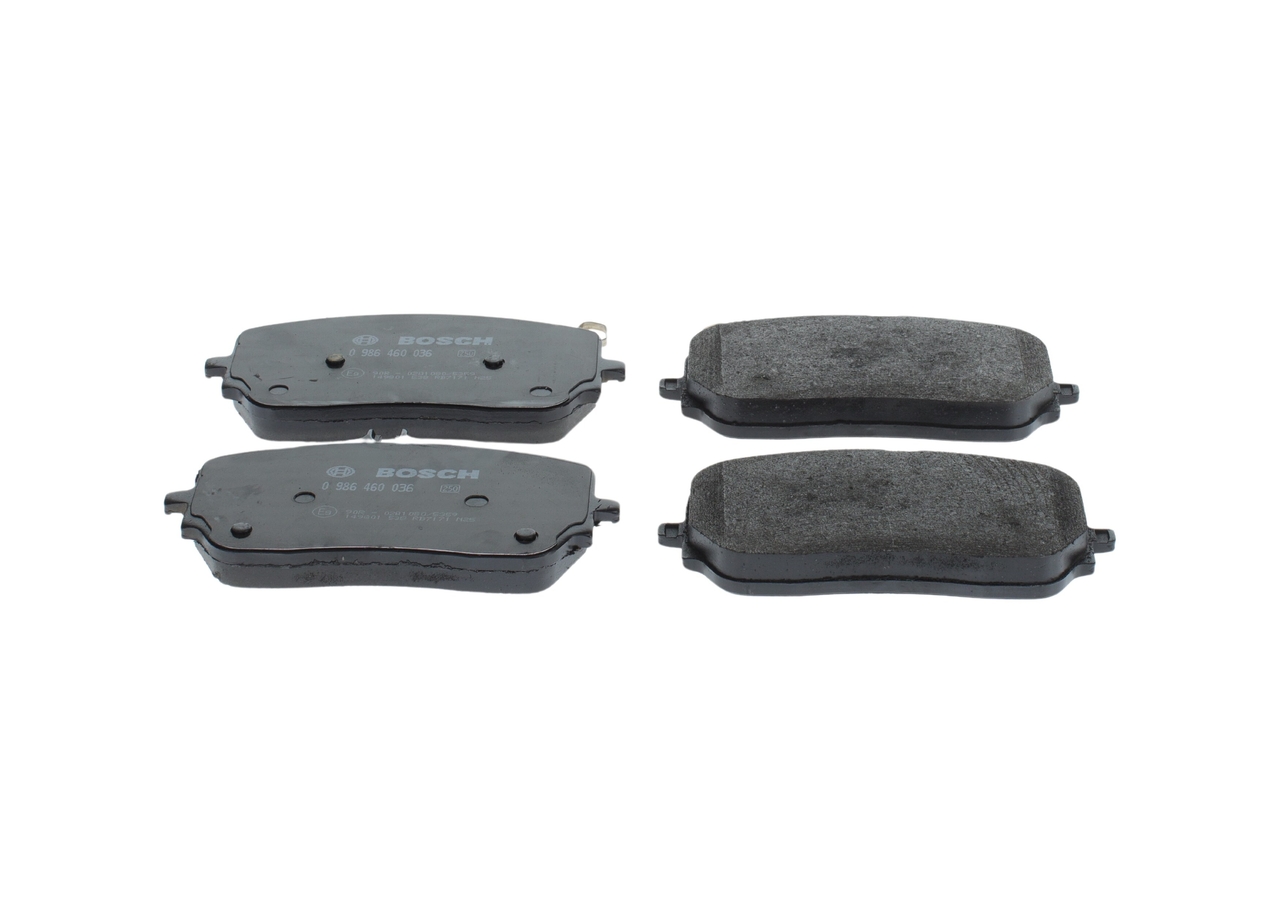 Remblokkenset, schijfrem Bosch 0 986 460 036