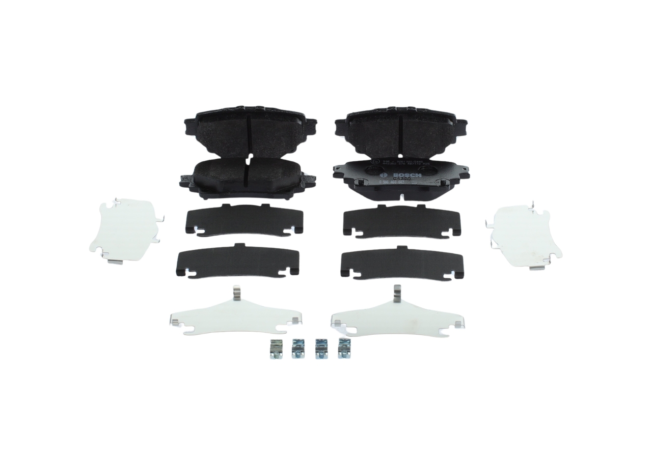 Remblokkenset, schijfrem Bosch 0 986 460 043