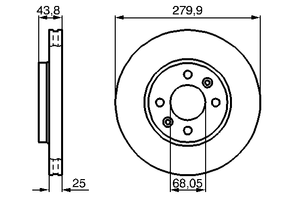 Remschijven Bosch 0 986 478 505