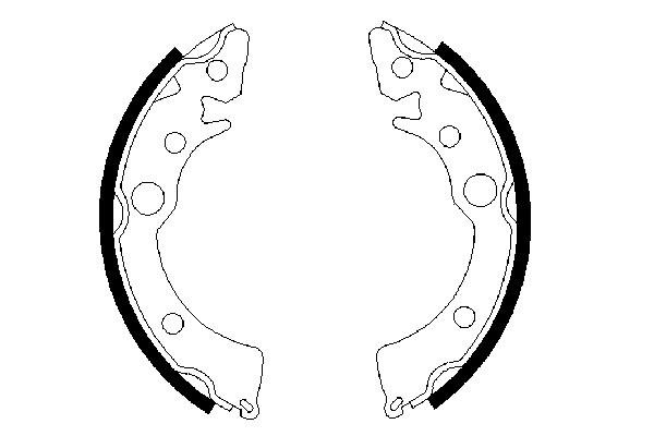 Remschoen set Bosch 0 986 487 233