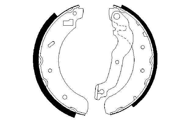 Remschoen set Bosch 0 986 487 241