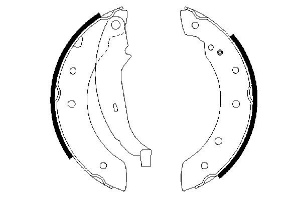 Remschoen set Bosch 0 986 487 266