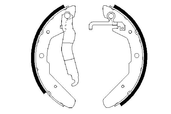 Remschoen set Bosch 0 986 487 279