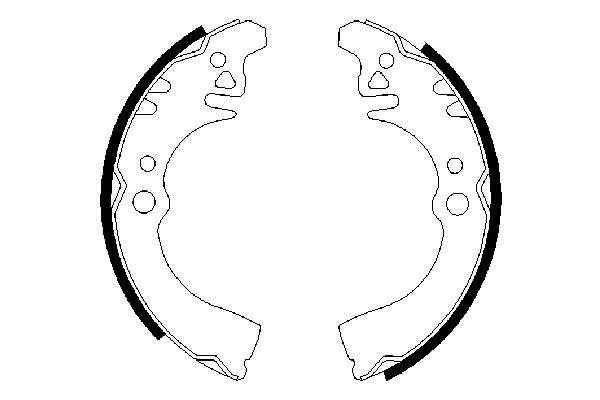 Remschoen set Bosch 0 986 487 307