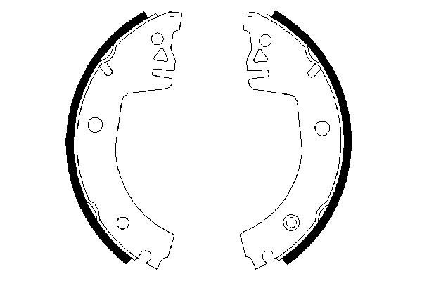 Remschoen set Bosch 0 986 487 326