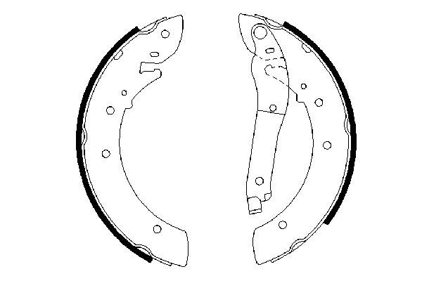 Remschoen set Bosch 0 986 487 403