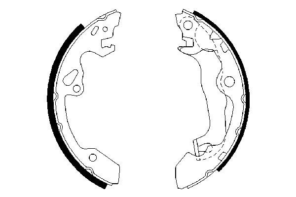 Remschoen set Bosch 0 986 487 557