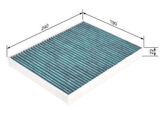 Interieurfilter Bosch 0 986 628 507