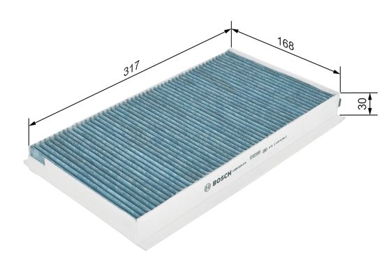 Interieurfilter Bosch 0 986 628 518