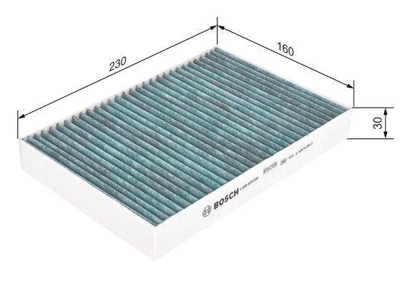 Interieurfilter Bosch 0 986 628 526