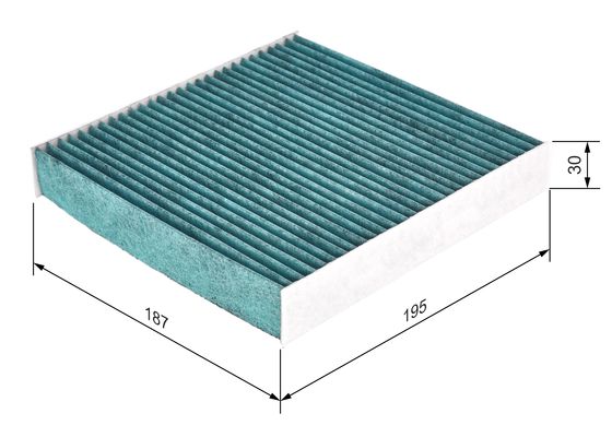 Interieurfilter Bosch 0 986 628 531