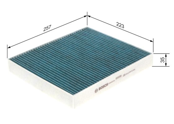 Interieurfilter Bosch 0 986 628 539
