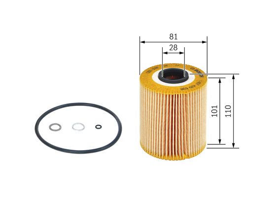 Oliefilter Bosch 1 457 429 638