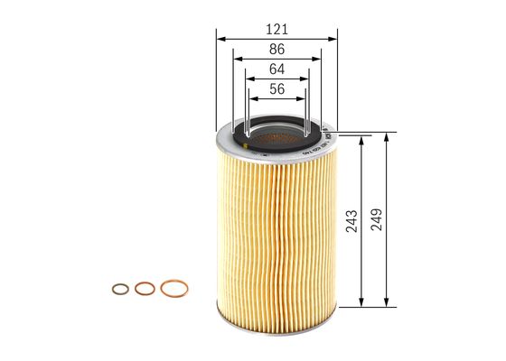 Oliefilter Bosch 1 457 429 740