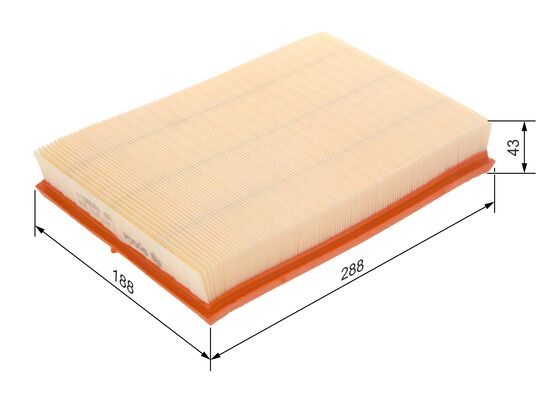 Luchtfilter Bosch 1 457 433 059